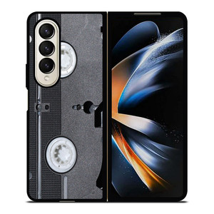 RETRO CASSETTE TAPE 4 Samsung Galaxy Z Fold 4 Case Cover