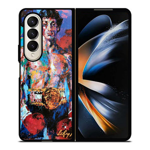 ROCKY BALBOA MOZAIC Samsung Galaxy Z Fold 4 Case Cover ROCKY BALBOA MOZAIC Samsung Galaxy Z Fold 4 Case Cover