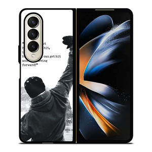 ROCKY MOTIVATIONAL QUOTES Samsung Galaxy Z Fold 4 Case Cover ROCKY MOTIVATIONAL QUOTES Samsung Galaxy Z Fold 4 Case Cover