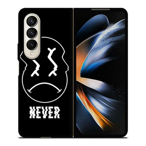 SAM COLBY BROCK NEVER LOGO Samsung Galaxy Z Fold 4 Case Cover SAM COLBY BROCK NEVER LOGO Samsung Galaxy Z Fold 4 Case Cover