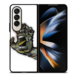 SANTA CRUZ CAMO SKATEBOARD Samsung Galaxy Z Fold 4 Case Cover