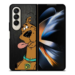 SCOOBY DOO CRAZY FACE Samsung Galaxy Z Fold 4 Case Cover SCOOBY DOO CRAZY FACE Samsung Galaxy Z Fold 4 Case Cover