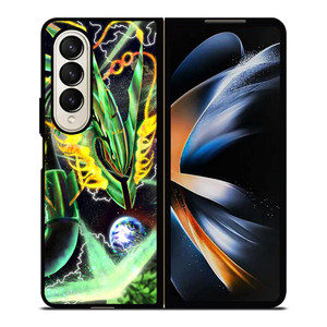 SHINY RAYQUAZA POKEMON Samsung Galaxy Z Fold 4 Case Cover