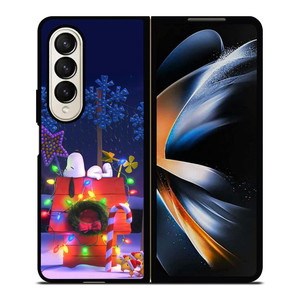 SNOOPY CHRISTMAS THE PEANUTS Samsung Galaxy Z Fold 4 Case Cover SNOOPY CHRISTMAS THE PEANUTS Samsung Galaxy Z Fold 4 Case Cover