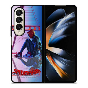 SPIDERMAN SPIDER VERSE MIRROR Samsung Galaxy Z Fold 4 Case Cover SPIDERMAN SPIDER VERSE MIRROR Samsung Galaxy Z Fold 4 Case Cover