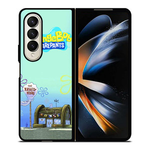 SPONGEBOB RESTAURANT KRUSTYKRAB Samsung Galaxy Z Fold 4 Case Cover