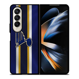 ST LOUIS BLUES LOGO FLAG Samsung Galaxy Z Fold 4 Case Cover ST LOUIS BLUES LOGO FLAG Samsung Galaxy Z Fold 4 Case Cover