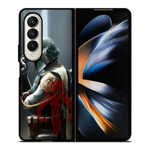 STAR WARS BOBA FETT COOL Samsung Galaxy Z Fold 4 Case Cover STAR WARS BOBA FETT COOL Samsung Galaxy Z Fold 4 Case Cover