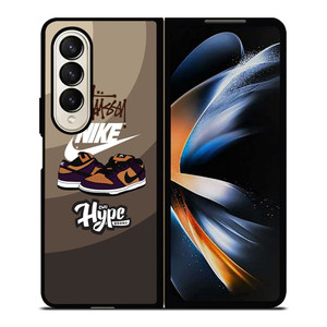 STUSSY NIKE HYPE Samsung Galaxy Z Fold 4 Case Cover