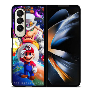 SUPER MARIO ODYSSEY GAME NINTENDO Samsung Galaxy Z Fold 4 Case Cover SUPER MARIO ODYSSEY GAME NINTENDO Samsung Galaxy Z Fold 4 Case Cover