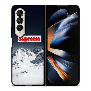 SUPREME ARTICK MOUNT ICE Samsung Galaxy Z Fold 4 Case Cover SUPREME ARTICK MOUNT ICE Samsung Galaxy Z Fold 4 Case Cover