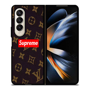 SUPREME BROWN Samsung Galaxy Z Fold 4 Case Cover