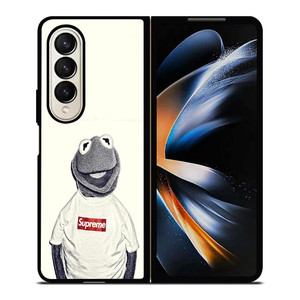 SUPREME LOGO ELMO SESAME STREET Samsung Galaxy Z Fold 4 Case Cover