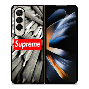 SUPREME MARIJUANA Samsung Galaxy Z Fold 4 Case Cover SUPREME MARIJUANA Samsung Galaxy Z Fold 4 Case Cover