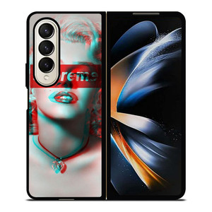 SUPREME MARILYN MONROE Samsung Galaxy Z Fold 4 Case Cover SUPREME MARILYN MONROE Samsung Galaxy Z Fold 4 Case Cover