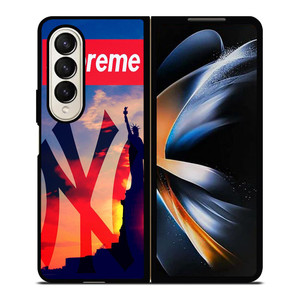 SUPREME NEW YORK LOGO Samsung Galaxy Z Fold 4 Case Cover