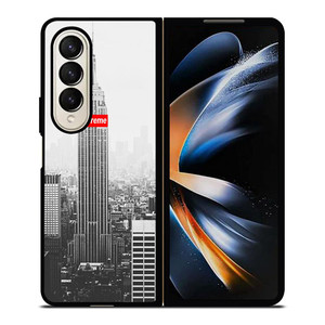 SUPREME NEW YORK Samsung Galaxy Z Fold 4 Case Cover