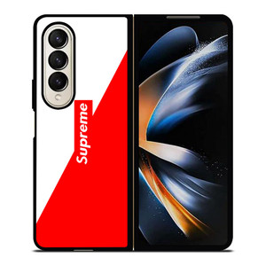 SUPREME SLICE LOGO Samsung Galaxy Z Fold 4 Case Cover SUPREME SLICE LOGO Samsung Galaxy Z Fold 4 Case Cover