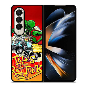 TALES OF THE RAT FINK Samsung Galaxy Z Fold 4 Case Cover TALES OF THE RAT FINK Samsung Galaxy Z Fold 4 Case Cover