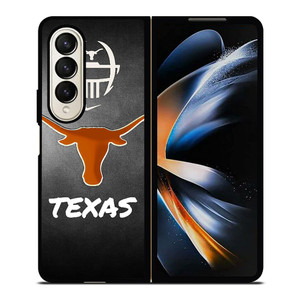 TEXAS LONGHORNS LOGO FOOTBALL Samsung Galaxy Z Fold 4 Case Cover TEXAS LONGHORNS LOGO FOOTBALL Samsung Galaxy Z Fold 4 Case Cover