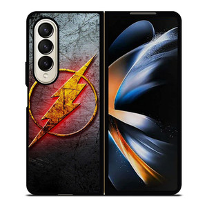 THE FLASH LOGO DC COMIC Samsung Galaxy Z Fold 4 Case Cover THE FLASH LOGO DC COMIC Samsung Galaxy Z Fold 4 Case Cover