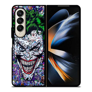 THE JOKER COLLAGE Samsung Galaxy Z Fold 4 Case Cover THE JOKER COLLAGE Samsung Galaxy Z Fold 4 Case Cover