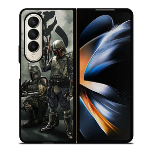THE MANDALORIAN STAR WARS Samsung Galaxy Z Fold 4 Case Cover THE MANDALORIAN STAR WARS Samsung Galaxy Z Fold 4 Case Cover
