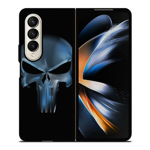 THE PUNISHER SKULL METAL LOGO Samsung Galaxy Z Fold 4 Case Cover THE PUNISHER SKULL METAL LOGO Samsung Galaxy Z Fold 4 Case Cover