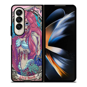 THE ZOMBIE MERMAID PRINCESS Disney Samsung Galaxy Z Fold 4 Case Cover