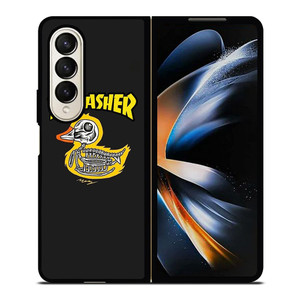 THRASHER SKATEBOARD MAGAZINE DUCK Samsung Galaxy Z Fold 4 Case Cover THRASHER SKATEBOARD MAGAZINE DUCK Samsung Galaxy Z Fold 4 Case Cover