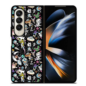 TOKIDOKI COLLAGE 2 Samsung Galaxy Z Fold 4 Case Cover TOKIDOKI COLLAGE 2 Samsung Galaxy Z Fold 4 Case Cover
