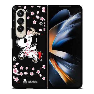 TOKIDOKI UNICORN SAKURA Samsung Galaxy Z Fold 4 Case Cover TOKIDOKI UNICORN SAKURA Samsung Galaxy Z Fold 4 Case Cover