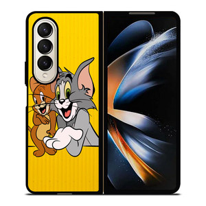TOM AND JERRY CARTOON Samsung Galaxy Z Fold 4 Case Cover