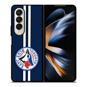TORONTO BLUE JAYS BASEBALL MLB Samsung Galaxy Z Fold 4 Case Cover TORONTO BLUE JAYS BASEBALL MLB Samsung Galaxy Z Fold 4 Case Cover
