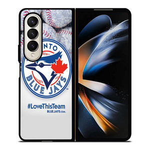 TORONTO BLUE JAYS BASEBALL Samsung Galaxy Z Fold 4 Case Cover TORONTO BLUE JAYS BASEBALL Samsung Galaxy Z Fold 4 Case Cover