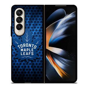 TORONTO MAPLE LEAFS LOGO METAL Samsung Galaxy Z Fold 4 Case Cover
