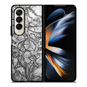 TRIFORCE RELIEF Samsung Galaxy Z Fold 4 Case Cover