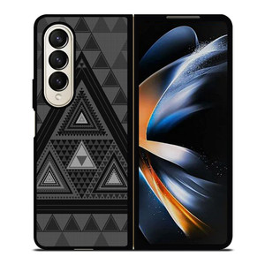 TRIFORCE ZELDA ZINE Samsung Galaxy Z Fold 4 Case Cover TRIFORCE ZELDA ZINE Samsung Galaxy Z Fold 4 Case Cover