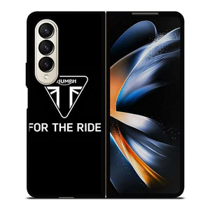 TRIUMPH FOR THE RIDE LOGO Samsung Galaxy Z Fold 4 Case Cover