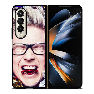 TYLER OAKLEY FACE Samsung Galaxy Z Fold 4 Case Cover TYLER OAKLEY FACE Samsung Galaxy Z Fold 4 Case Cover