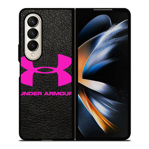 UNDER ARMOUR PINK LOGO Samsung Galaxy Z Fold 4 Case Cover UNDER ARMOUR PINK LOGO Samsung Galaxy Z Fold 4 Case Cover