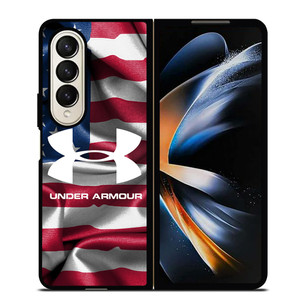 UNDER ARMOUR USA FLAG Samsung Galaxy Z Fold 4 Case Cover UNDER ARMOUR USA FLAG Samsung Galaxy Z Fold 4 Case Cover