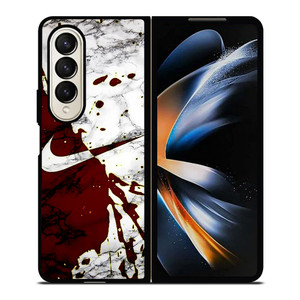 UNIQUE NIKE MARBLE LOGO Samsung Galaxy Z Fold 4 Case Cover UNIQUE NIKE MARBLE LOGO Samsung Galaxy Z Fold 4 Case Cover