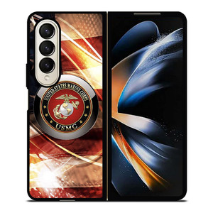 US MARINE CORPS USMC 2 Samsung Galaxy Z Fold 4 Case Cover