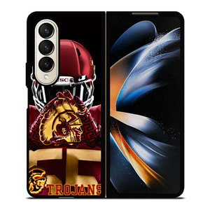 USC TROJANS FOOTBALL Samsung Galaxy Z Fold 4 Case Cover