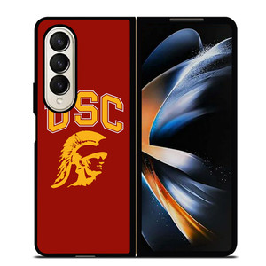 USC TROJANS LOGO 4 Samsung Galaxy Z Fold 4 Case Cover