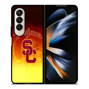USC TROJANS LOGO Samsung Galaxy Z Fold 4 Case Cover USC TROJANS LOGO Samsung Galaxy Z Fold 4 Case Cover