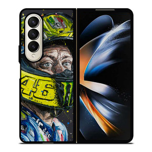 VALENTINO ROSSI ART 46 Samsung Galaxy Z Fold 4 Case Cover