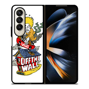 VANS OFF THE WALL LOGO ART Samsung Galaxy Z Fold 4 Case Cover VANS OFF THE WALL LOGO ART Samsung Galaxy Z Fold 4 Case Cover