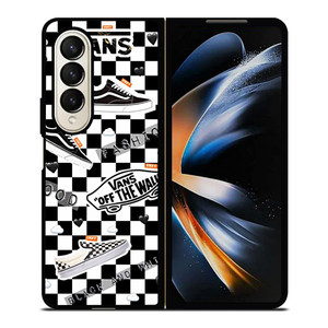 VANS OFF THE WALL SHOES COLLAGE Samsung Galaxy Z Fold 4 Case Cover VANS OFF THE WALL SHOES COLLAGE Samsung Galaxy Z Fold 4 Case Cover